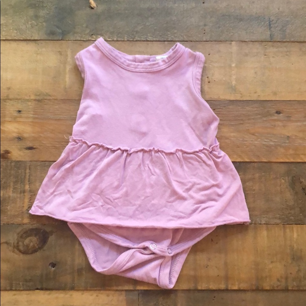 Spearmint Love lilac-mauve skirted bodysuit